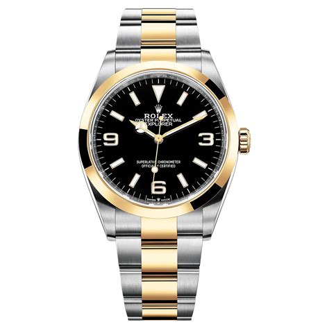 rolex ss explorer wristwatch|rolex explorer 36mm price.